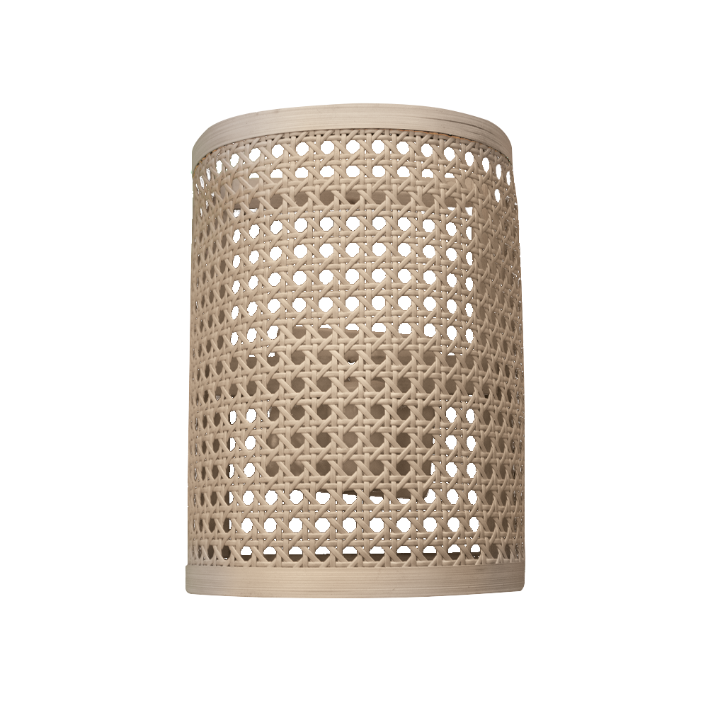 Lúminaria Pendente Rattan de Palha Nova Guine Detalhes